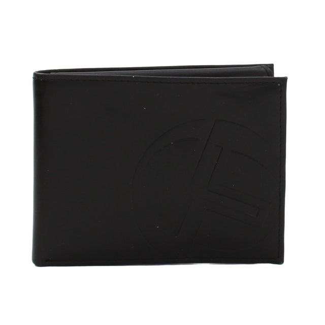 Sergio Tacchini Men's Wallet Black 100% Leather