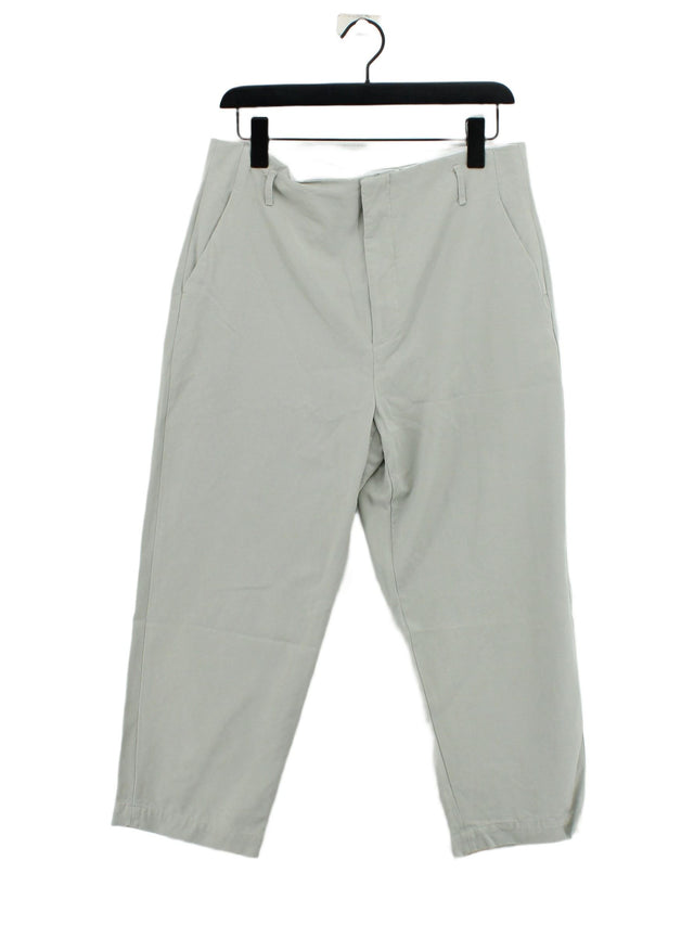 Zara Women's Suit Trousers L Grey 100% Other