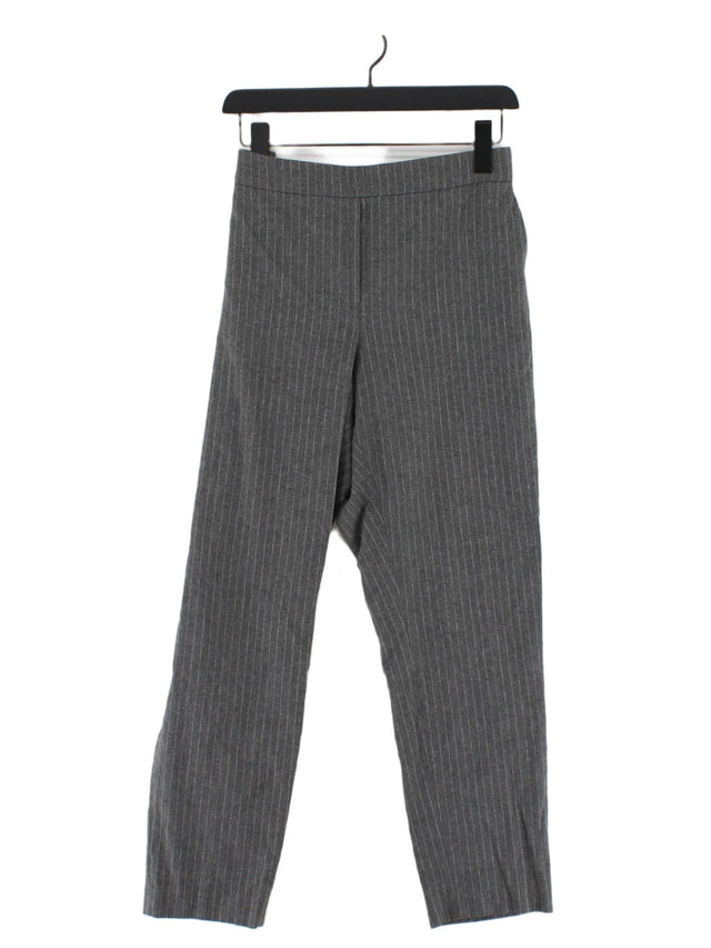 Massimo Dutti Women's Suit Trousers UK 14 Grey