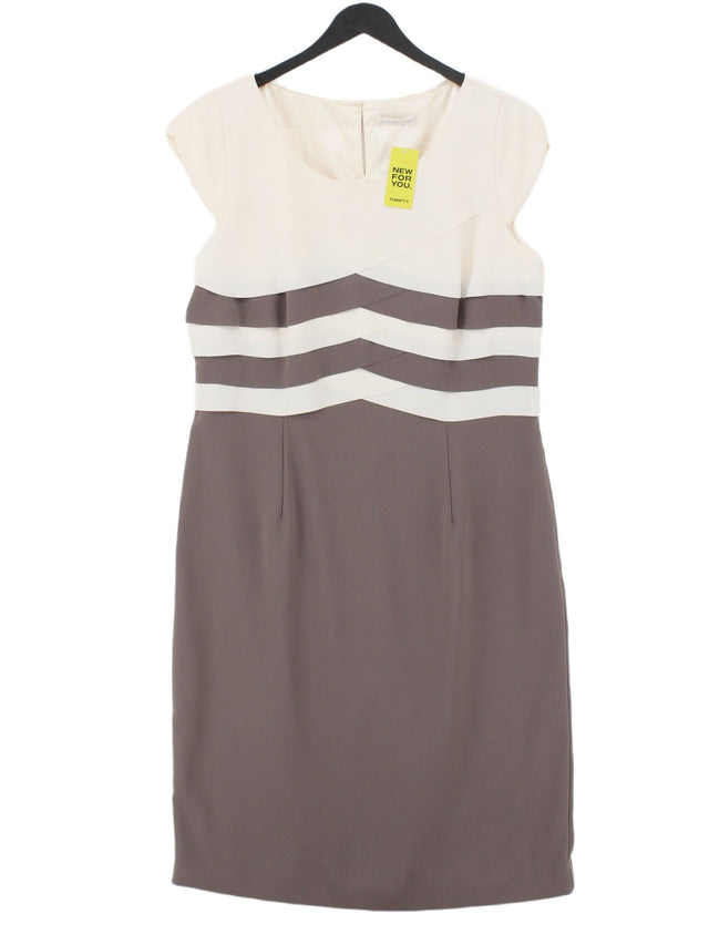 Jacques Vert Women's Midi Dress UK 14 Multi 100% Polyester