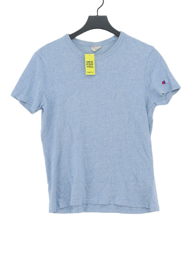 Champion Men's T-Shirt XS Blue 100% Cotton