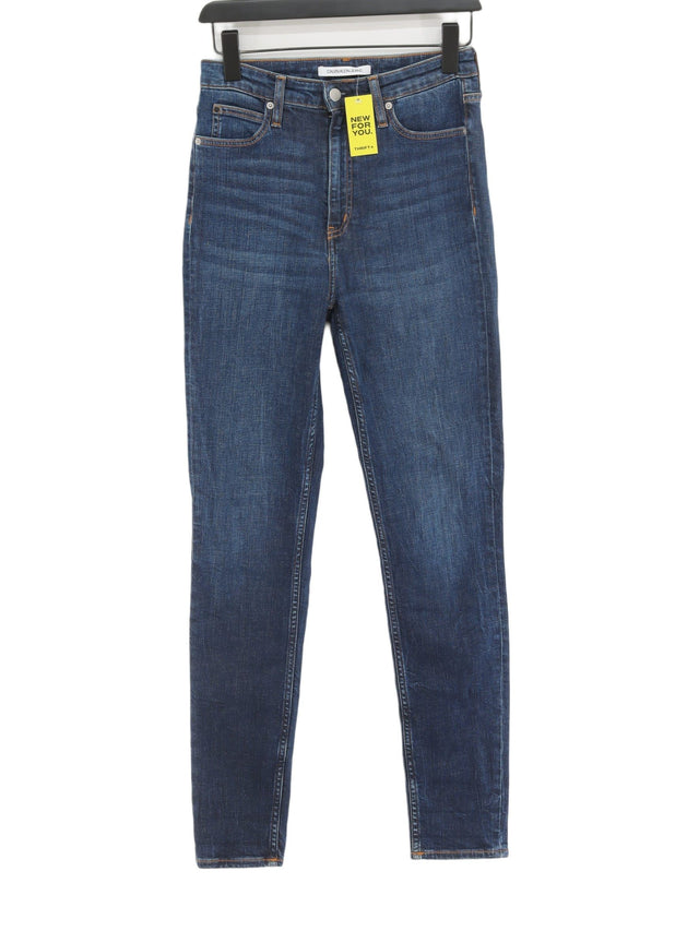 Calvin Klein Women's Jeans W 30 in; L 32 in Blue 100% Cotton