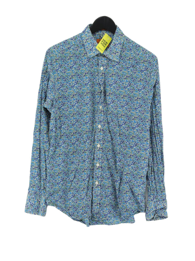 Simon Carter Men's Shirt Collar: 16 in Cream 100% Cotton