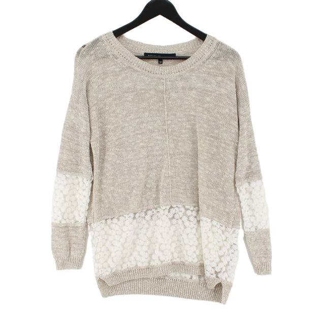 French Connection Women's Jumper M Tan