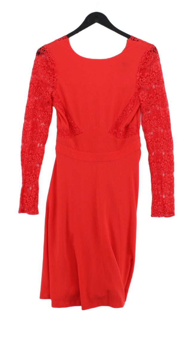 Spotlight Women's Midi Dress UK 6 Red