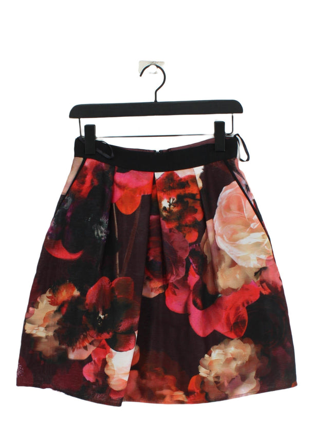 Coast Women's Mini Skirt UK 10 Multi 100% Polyester