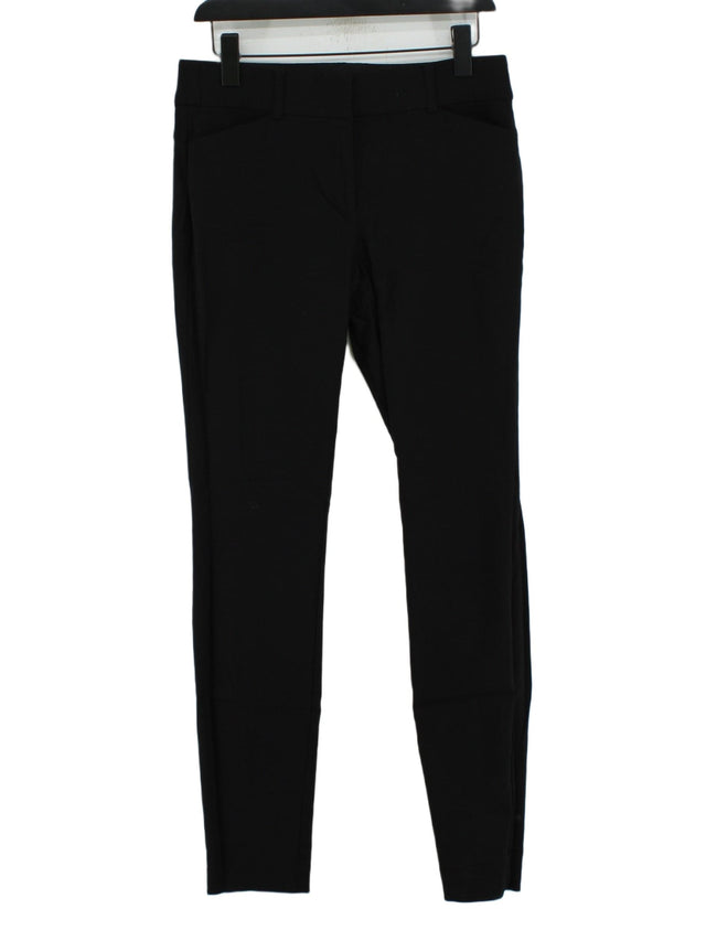 Ricki's Women's Trousers UK 8 Black Rayon with Nylon, Spandex