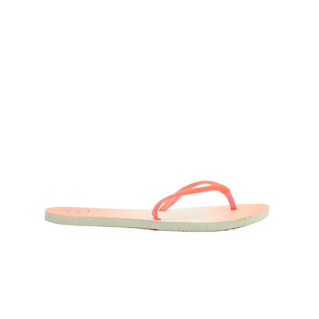 Havaianas Women's Sandals UK 4.5 Orange 100% Other
