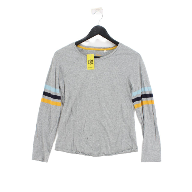 Boden Women's Top XS Grey 100% Cotton