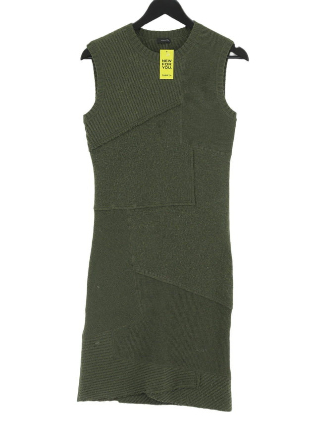 Joseph Women's Midi Dress M Green 100% Wool