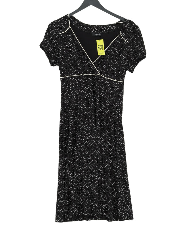 VIVE MARIA Women's Midi Dress M Black Viscose with Elastane