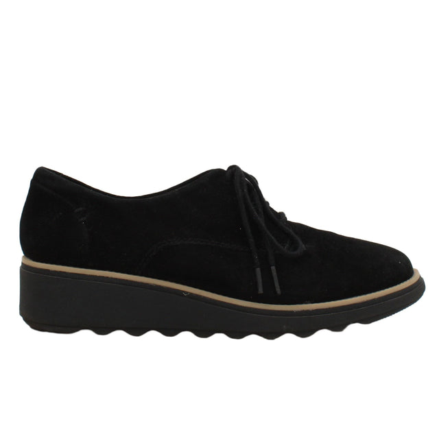 Clarks Men's Shoes UK 5 Black 100% Other