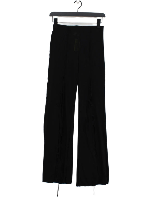 Weekday Women's Suit Trousers UK 6 Black 100% Polyester