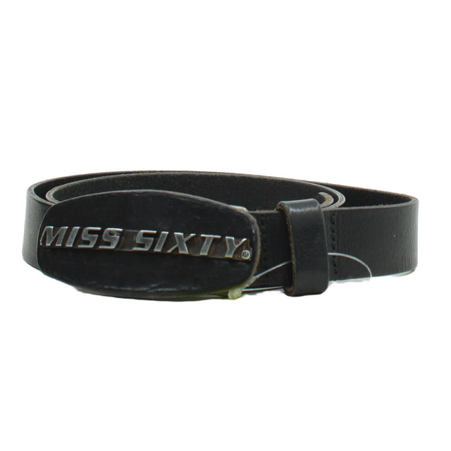 Miss Sixty Men's Belt S Black 100% Other