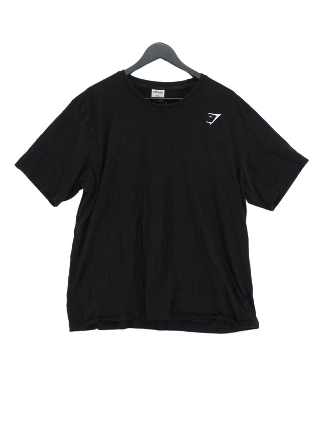 Gymshark Women's T-Shirt XXL Black 100% Other