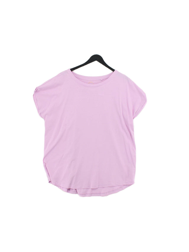 Next Women's T-Shirt UK 20 Pink 100% Cotton