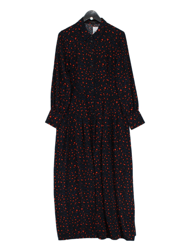 Emma Willis Women's Maxi Dress UK 16 Blue 100% Polyester