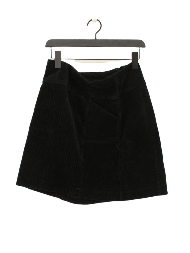 Maeve Women's Midi Skirt UK 14 Green 100% Cotton