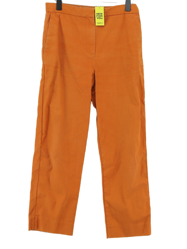 COS Men's Trousers W 38 in Orange 100% Cotton