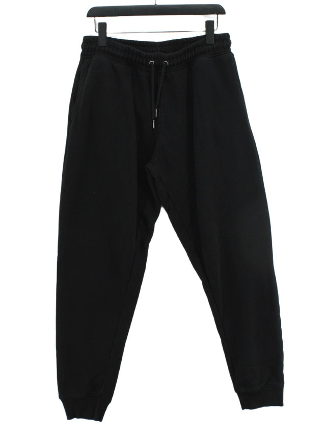 Next Men's Sports Bottoms M Black Cotton with Polyester