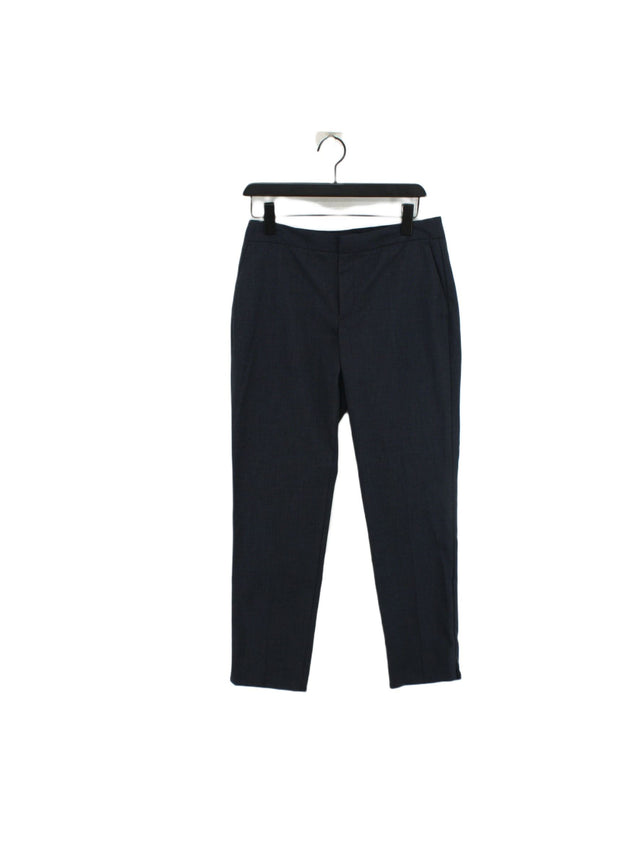 Zara Women's Suit Trousers UK 10 Blue 100% Other