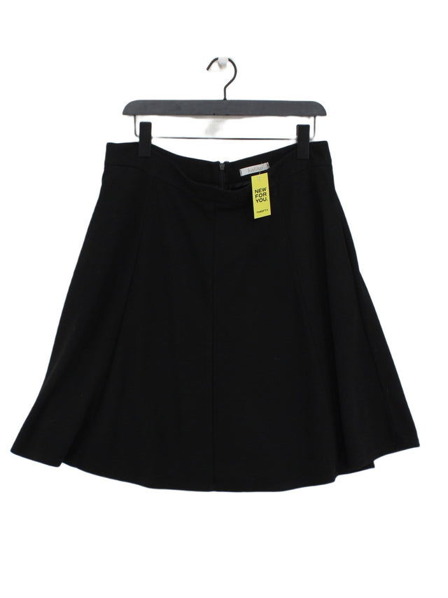 Kaliko Women's Midi Skirt UK 16 Black Elastane with Polyester, Viscose