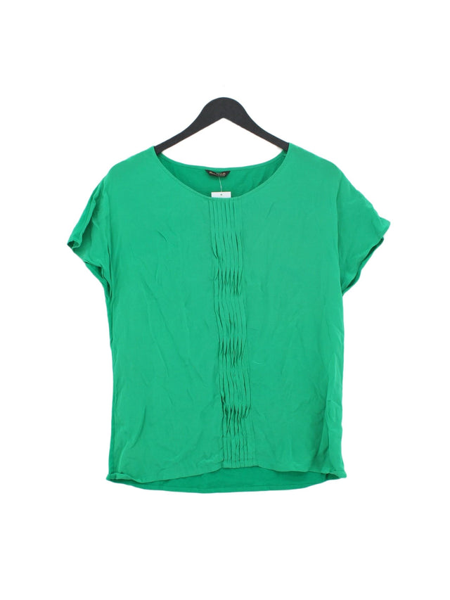 Massimo Dutti Women's T-Shirt M Green 100% Other