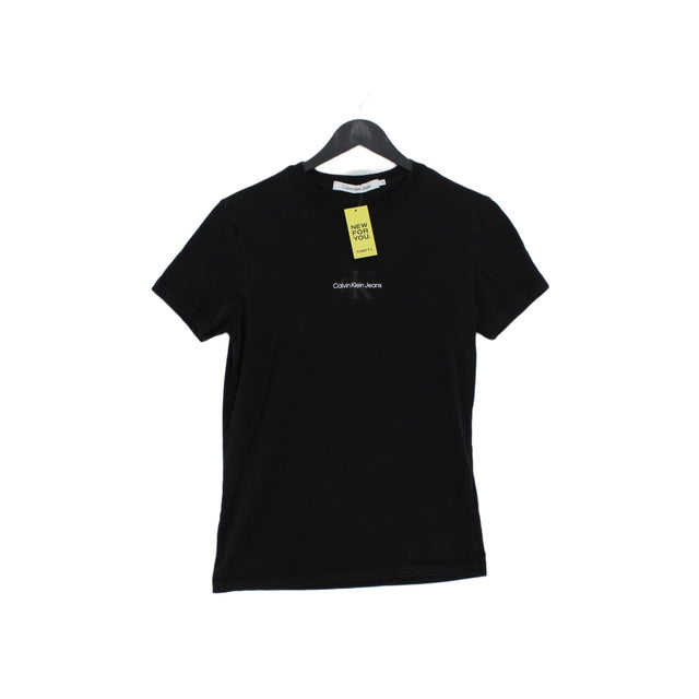Calvin Klein Men's T-Shirt XS Black 100% Cotton