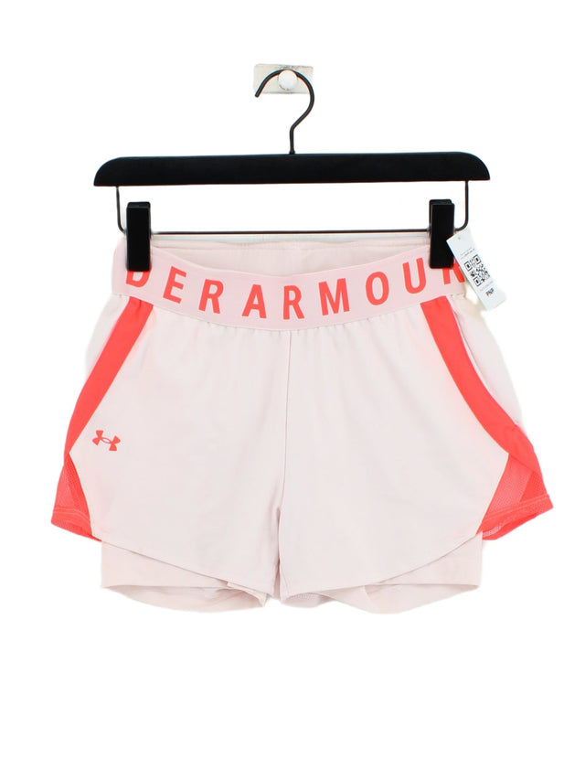 Under Armour Women's Shorts XS White 100% Other