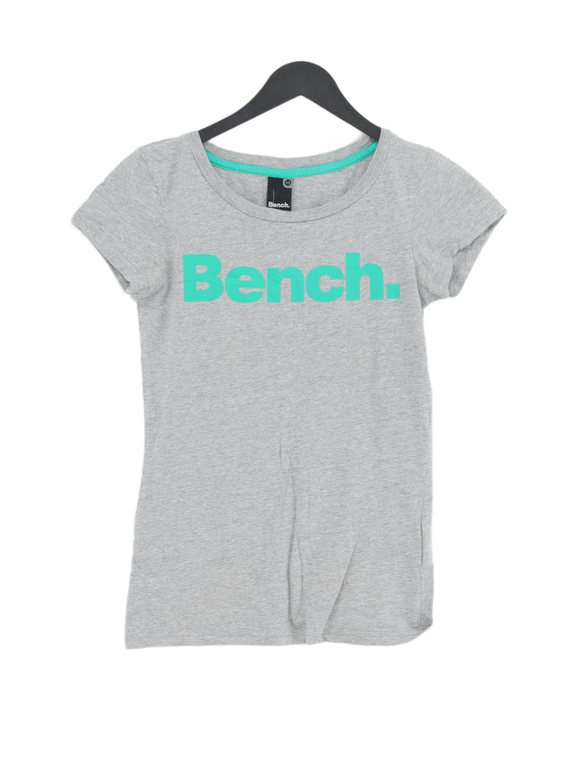 Bench Women's T-Shirt XS Grey 100% Cotton