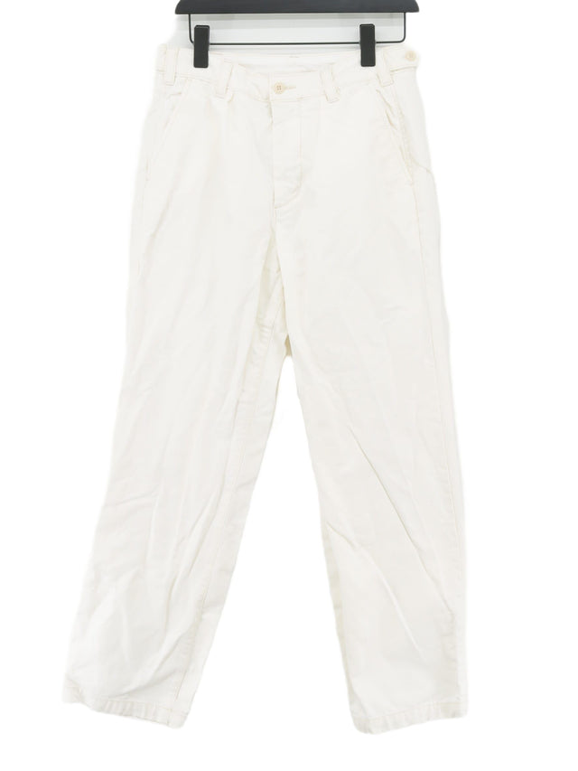Arket Men's Jeans W 32 in White 100% Cotton