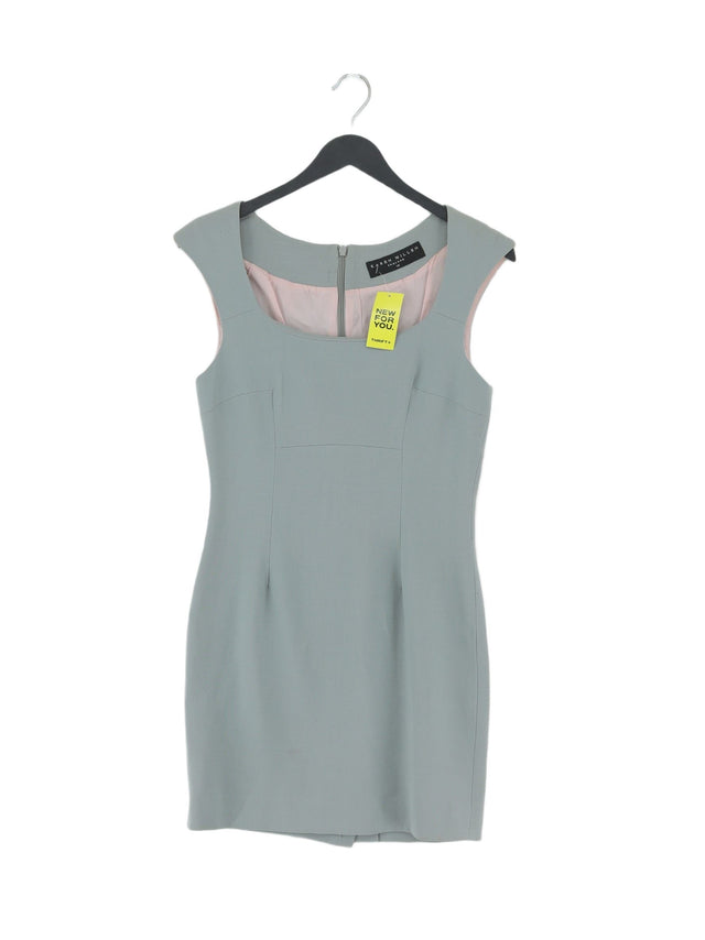 Karen Millen Women's Midi Dress UK 10 Grey 100% Other