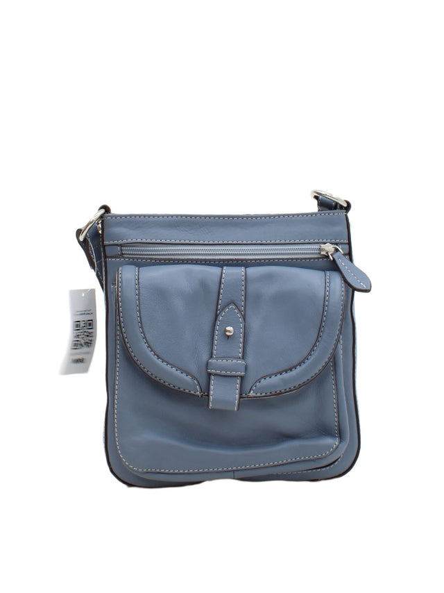 Clarks Women's Bag Blue Leather with Other