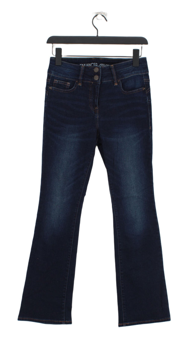 Next Women's Jeans UK 8 Blue Cotton with Elastane, Other