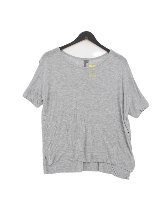 Sweaty Betty Women's T-Shirt XS Grey 100% Viscose