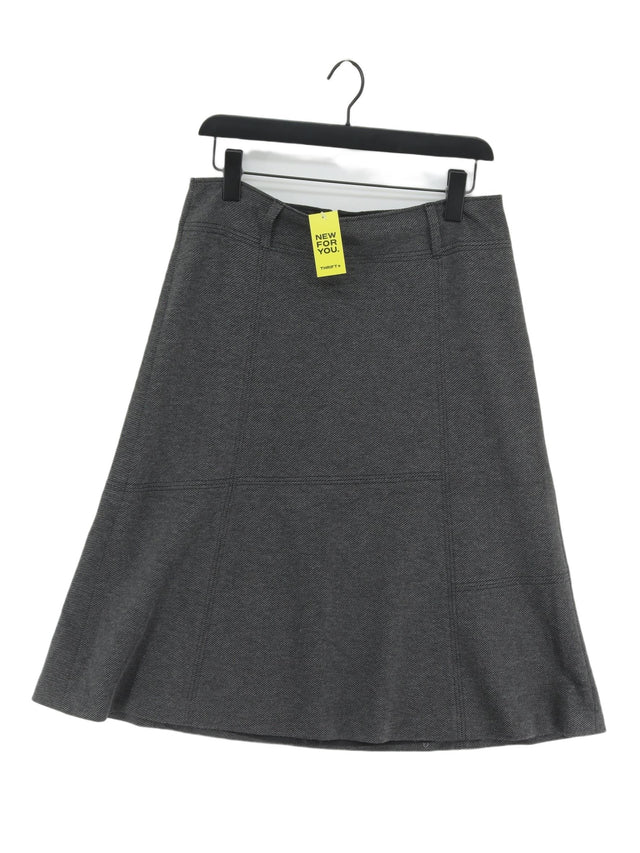Gerry Weber Women's Midi Skirt W 32 in Grey 100% Other