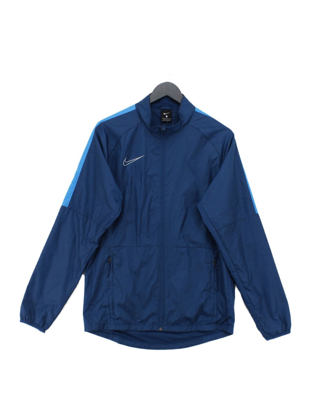 Nike Men's Jacket S Blue 100% Polyester