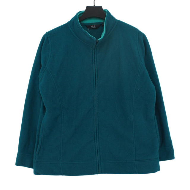 Isle Women's Jacket L Blue 100% Polyester