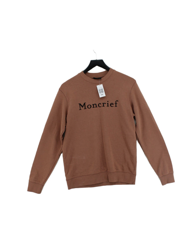 Moncrief Men's Jumper M Brown 100% Cotton
