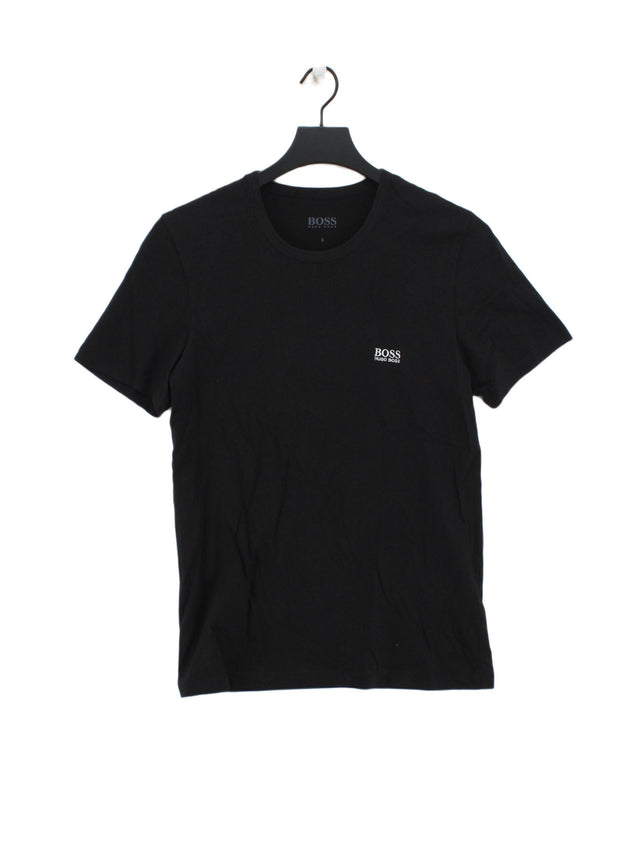 Hugo Boss Men's T-Shirt S Black 100% Cotton