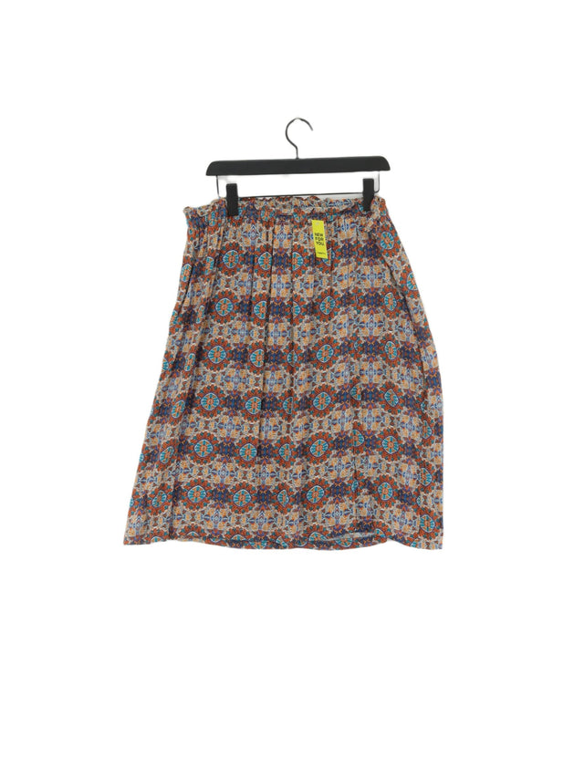 FatFace Women's Maxi Skirt UK 18 Multi 100% Viscose