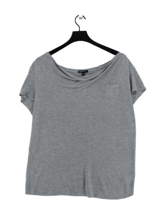 Gap Women's Maternity Top M Grey 100% Viscose