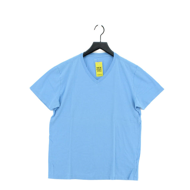 Gap Women's T-Shirt M Blue 100% Cotton
