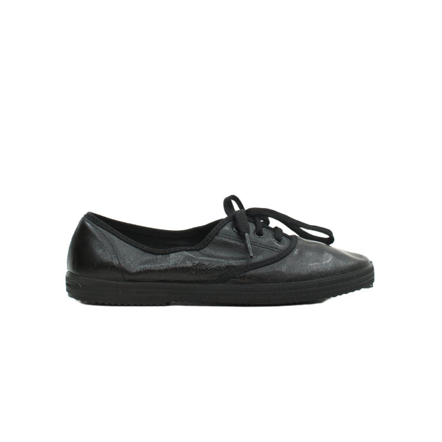Topshop Women's Flat Shoes UK 4.5 Black 100% Other