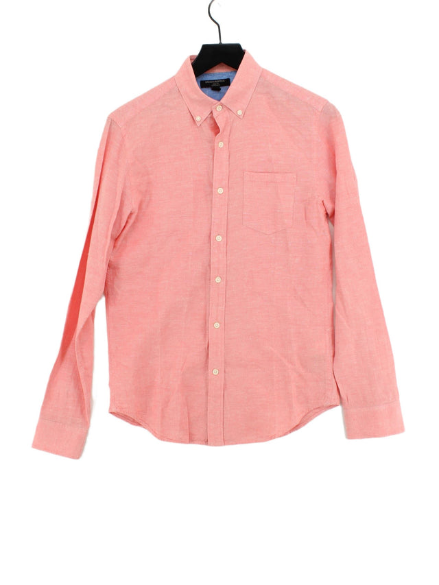 Banana Republic Men's Shirt XS Pink 100% Cotton