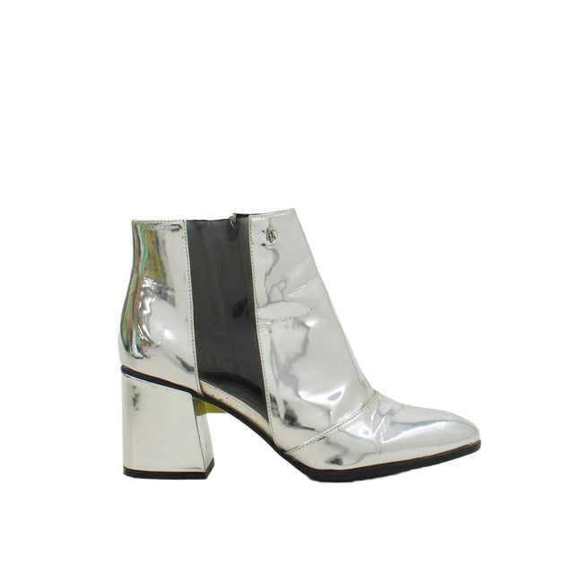 Armani Exchange Women's Boots UK 4 Silver 100% Other