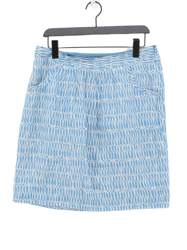 Boden Women's Midi Skirt UK 14 Blue 100% Other