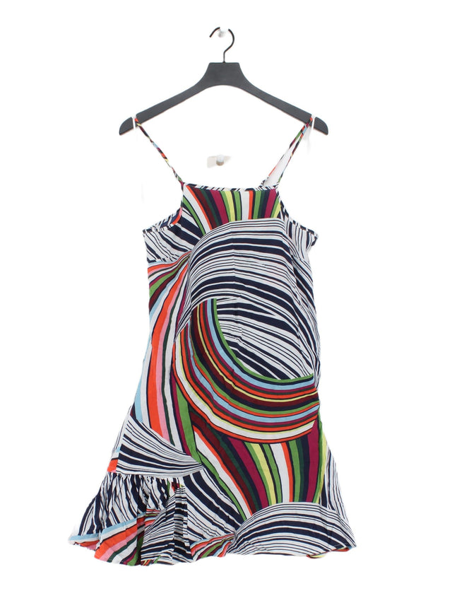 Next Women's Mini Dress UK 12 Multi Viscose with Nylon