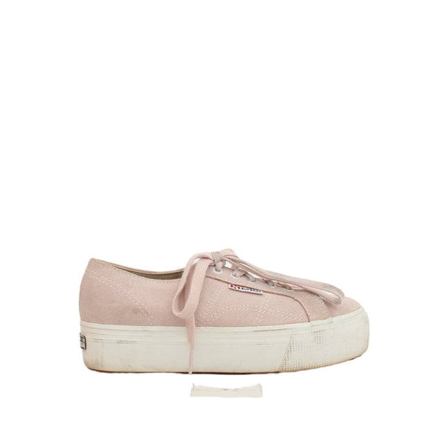 Superga Women's Trainers UK 4.5 Pink 100% Other