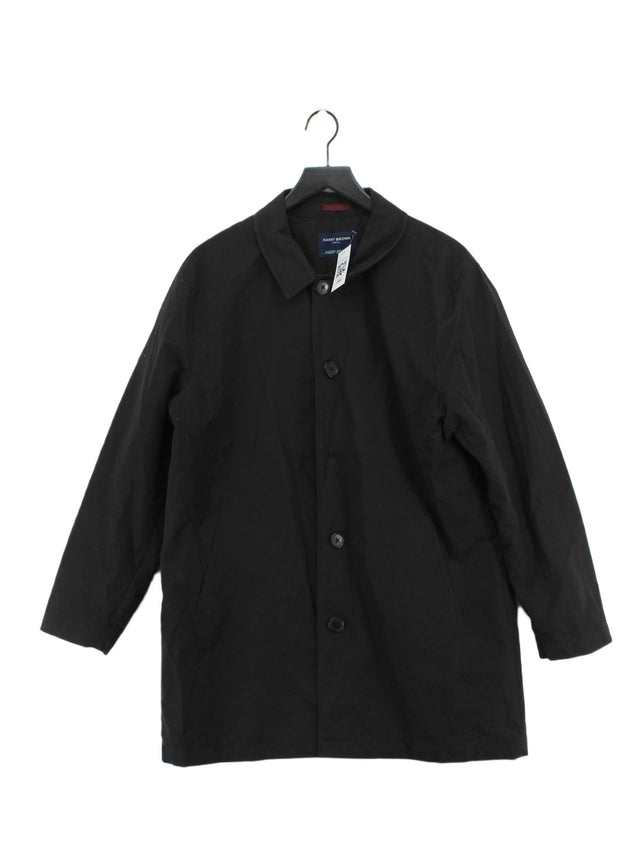 Harry Brown Women's Coat L Black 100% Polyester